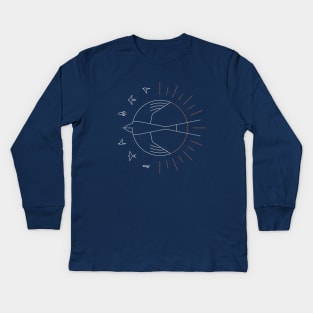 Swallow The Sun Kids Long Sleeve T-Shirt